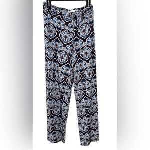 CATO Fashions Multi Print Boho Drawstring Pants- Plus Size 2X